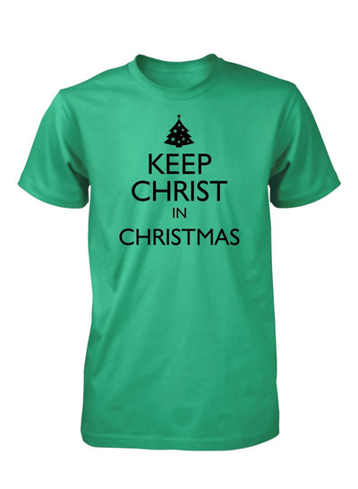 Keep Christ In Christmas Jesus Christian T-Shirt for Men