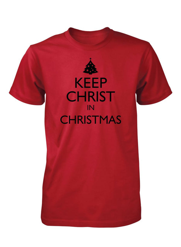Keep Christ In Christmas Jesus Christian T-Shirt for Men - Aprojes